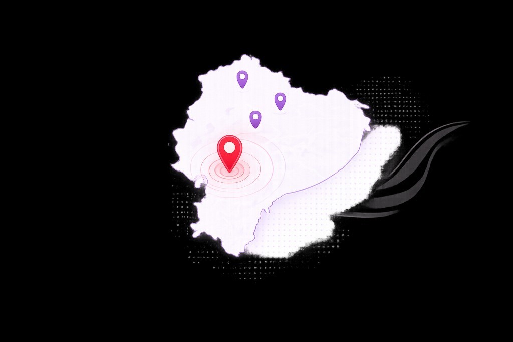 Mapa de tiendas TCG en Ecuador